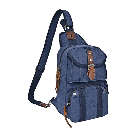 TSD Brand Sunset Cove Crossbody Bag