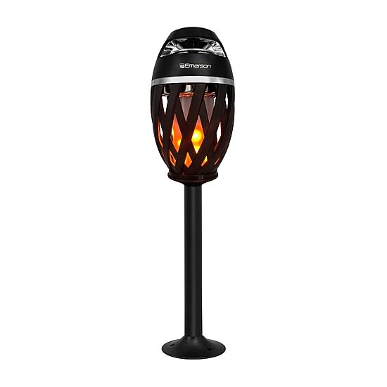 Emerson Flame Light With Bluetooth Speakers