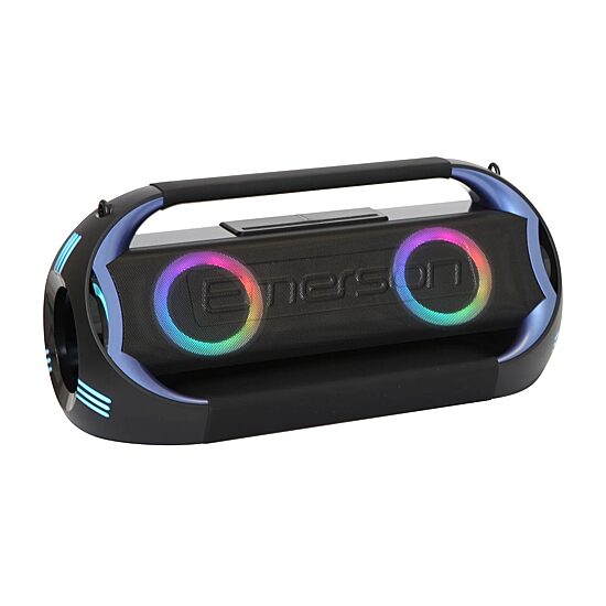 Emerson Bluetooth Led Party Bookshelf Speakers