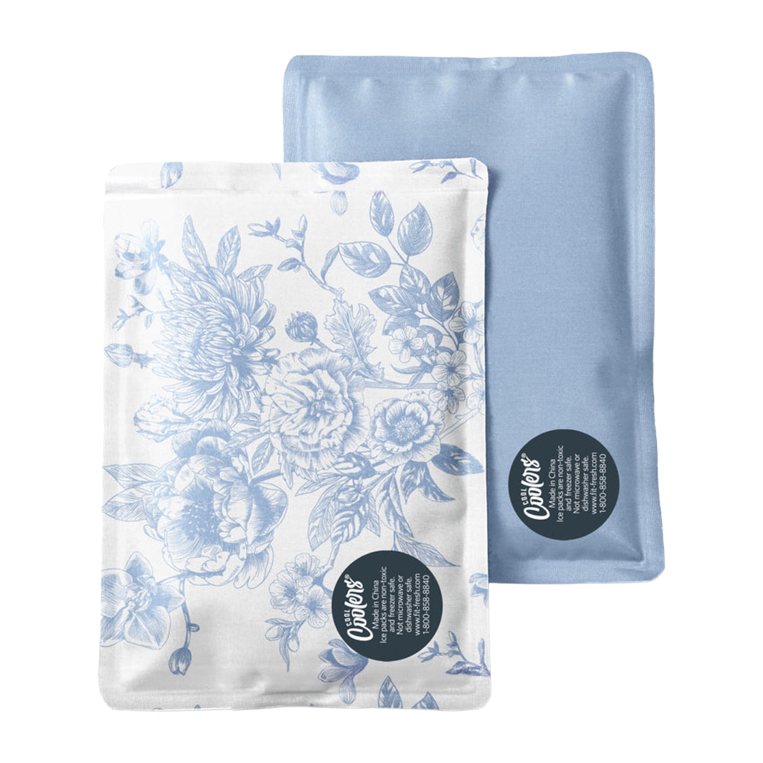 Fit & Fresh Cool Coolers Soft Ice 2pk Lunch Bag