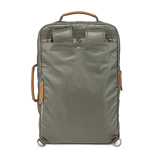 TSD Brand Madrone Coated Canvas Unisex Adult Backpack