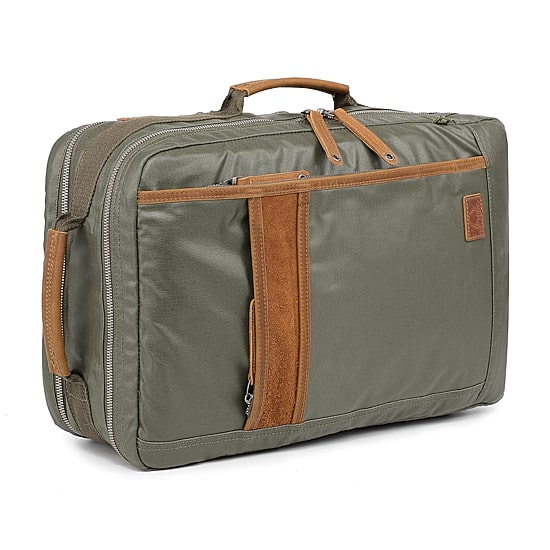 TSD Brand Madrone Coated Canvas Unisex Adult Backpack