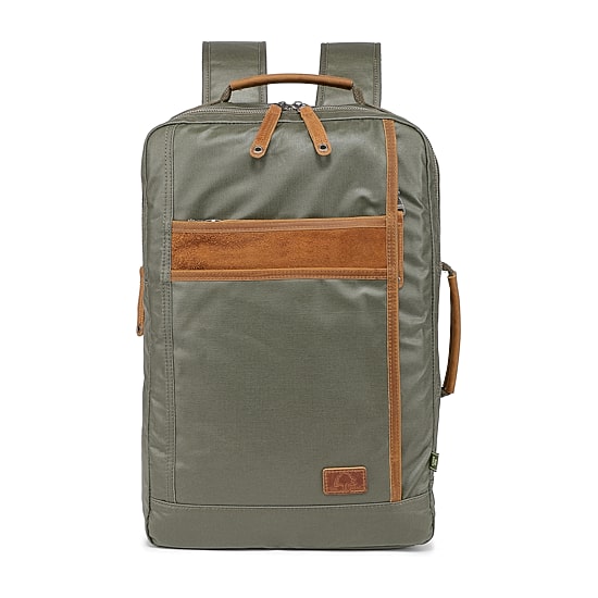 TSD Brand Madrone Coated Canvas Unisex Adult Backpack