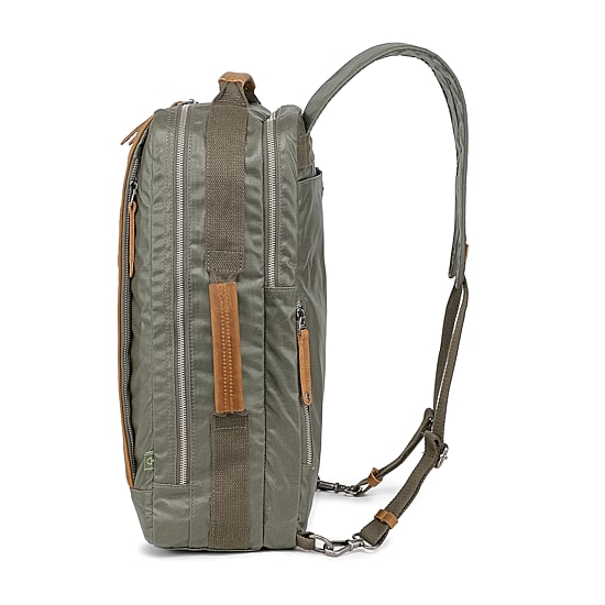 TSD Brand Madrone Coated Canvas Unisex Adult Backpack