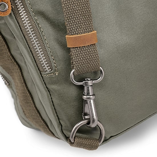 TSD Brand Madrone Coated Canvas Unisex Adult Backpack