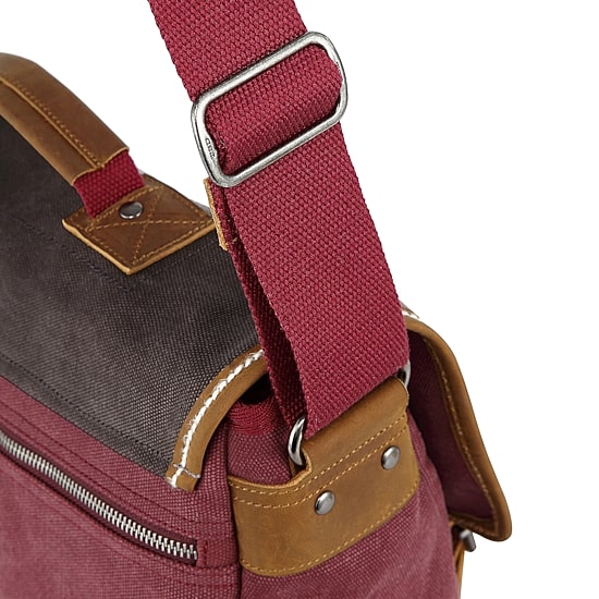TSD Brand Mountain Wood Messenger Bag