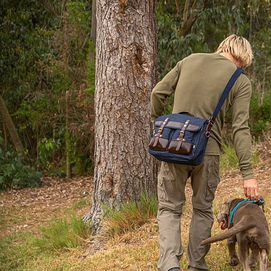 TSD Brand Valley Trail Messenger Bag