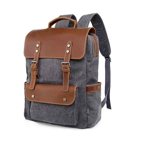 TSD Brand Valley Hill Unisex Adult Adjustable Straps Padded Straps Backpack