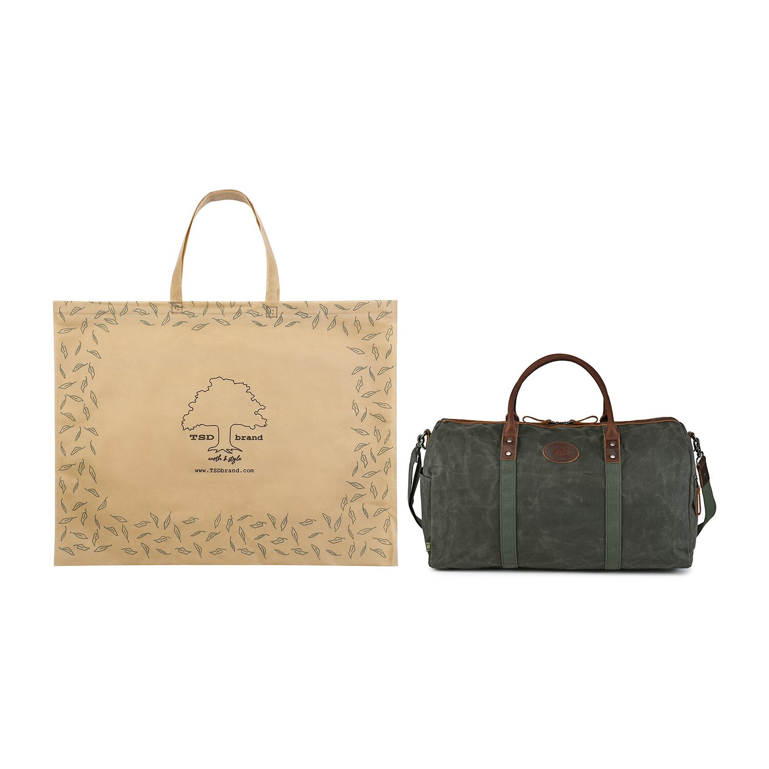 TSD Brand Hillside Duffel Bag