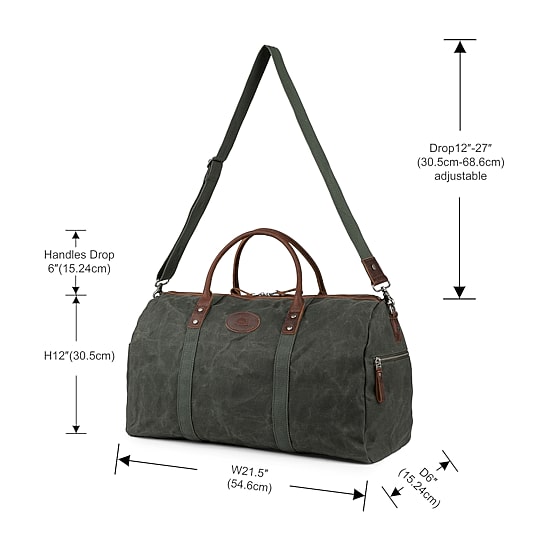 TSD Brand Hillside Duffel Duffel Bag