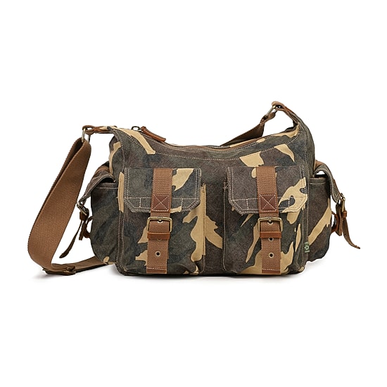 TSD Brand Leaf Hill Mail Bag Messenger Bag
