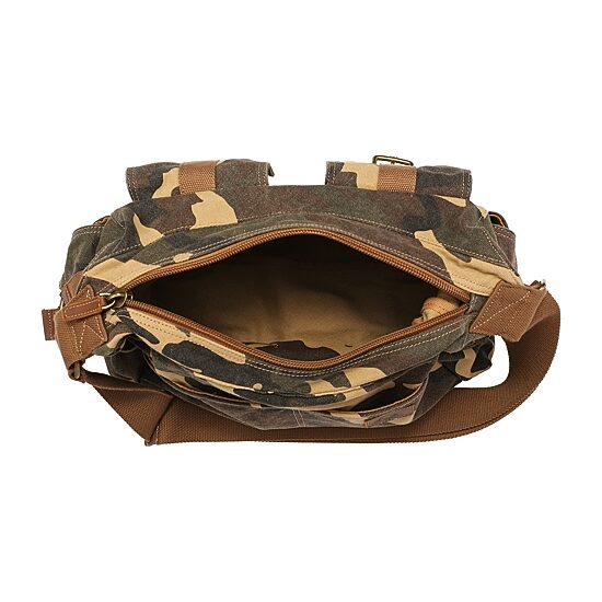 TSD Brand Leaf Hill Mail Bag Messenger Bag