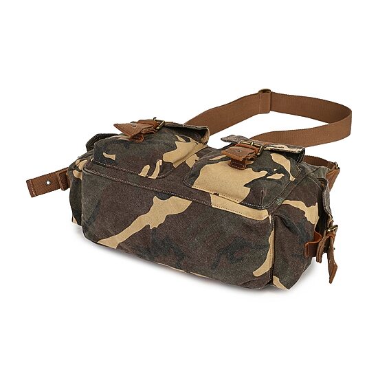TSD Brand Leaf Hill Mail Bag Messenger Bag