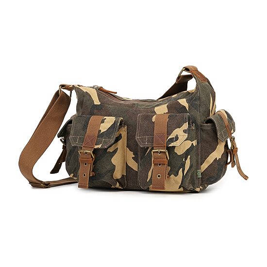 TSD Brand Leaf Hill Mail Bag Messenger Bag
