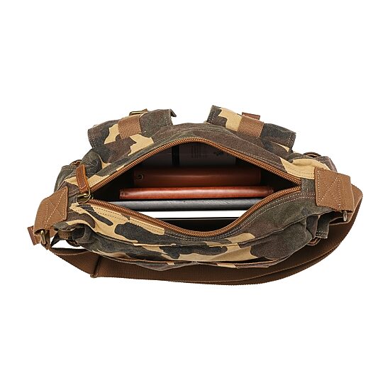 TSD Brand Leaf Hill Mail Bag Messenger Bag