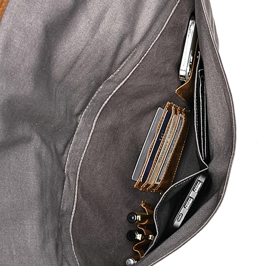 TSD Brand Valley Oak Briefcase