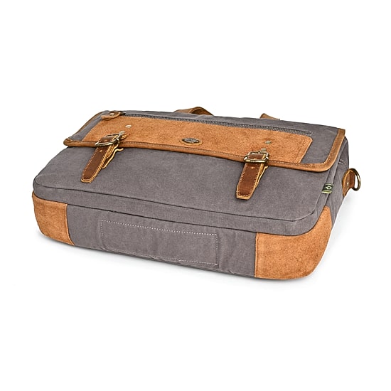 TSD Brand Valley Oak Briefcase