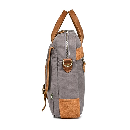 TSD Brand Valley Oak Briefcase