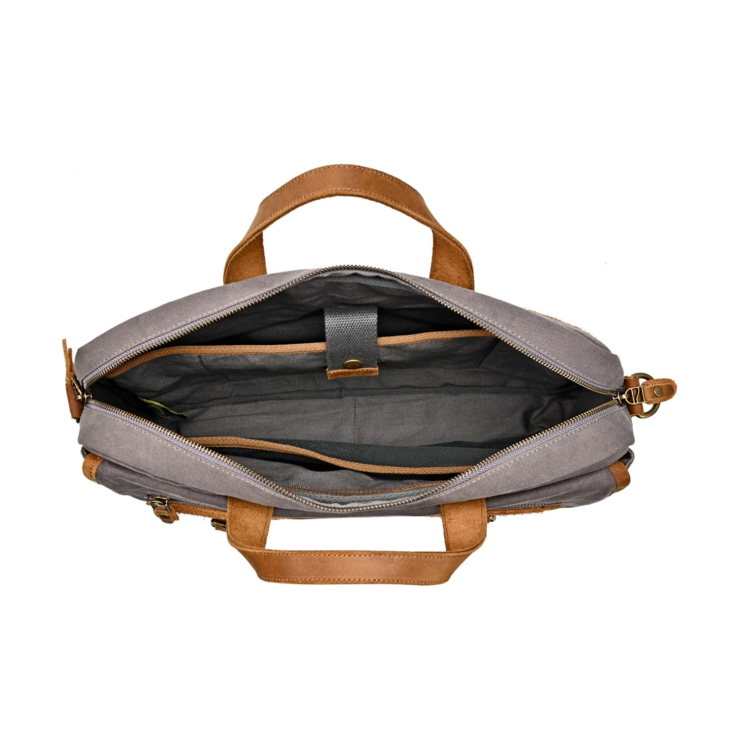 TSD Brand Valley Oak Briefcase