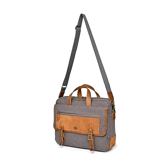 TSD Brand Valley Oak Briefcase