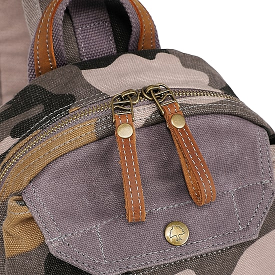 TSD Brand Mountain Leaf Crossbody Bag