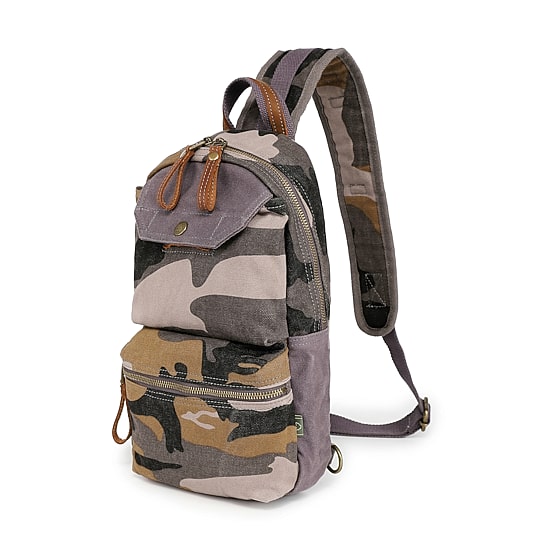 TSD Brand Mountain Leaf Crossbody Bag