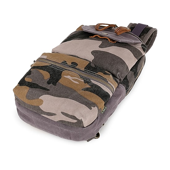 TSD Brand Mountain Leaf Crossbody Bag