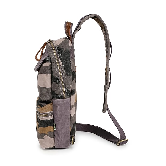TSD Brand Mountain Leaf Crossbody Bag