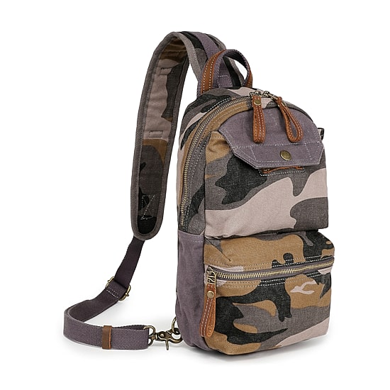 TSD Brand Mountain Leaf Crossbody Bag