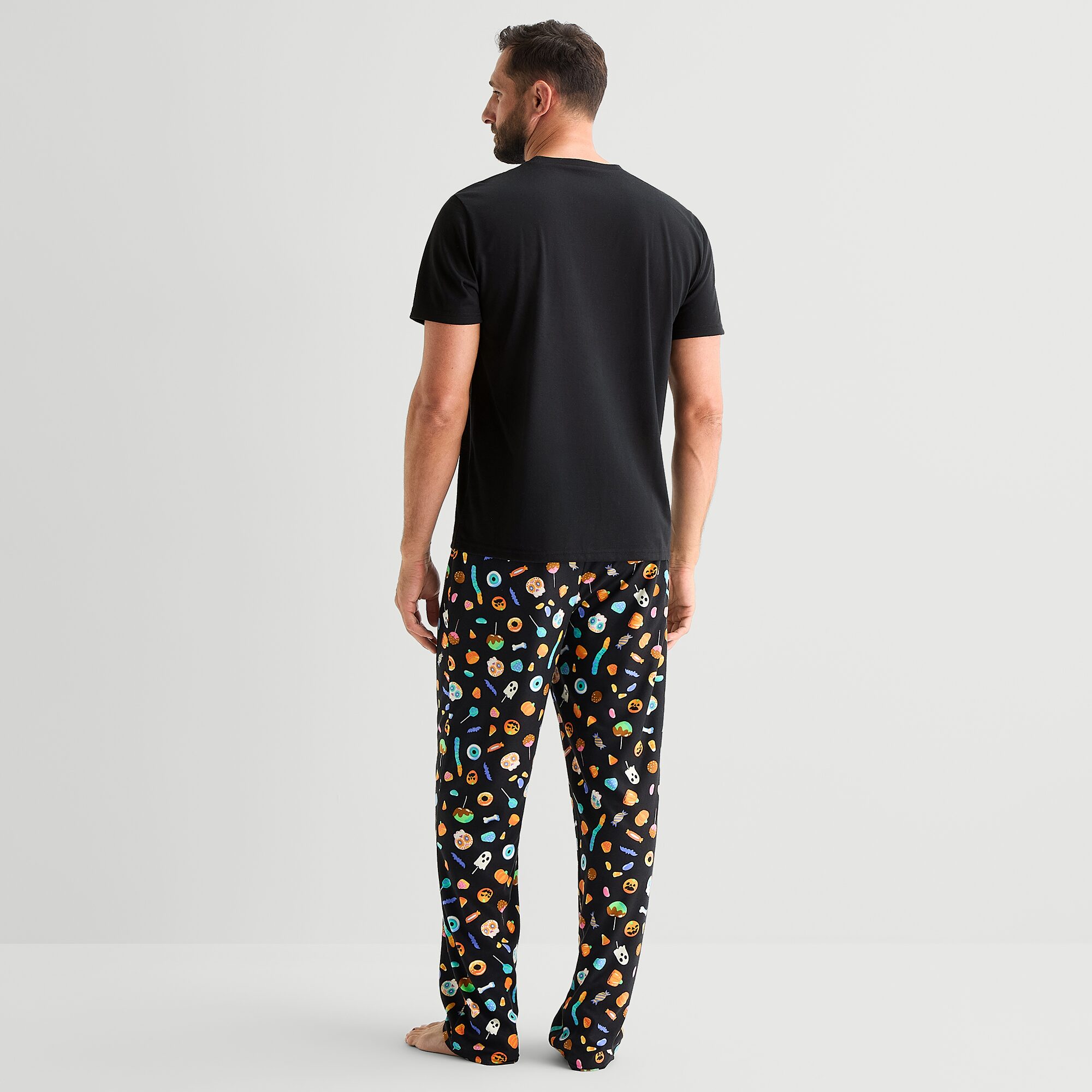 Mixit Unisex Adult Crew Neck Short Sleeve 2-pc. Pajama Set