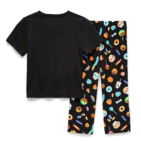Mixit Toddler Unisex Crew Neck Short Sleeve 2-pc. Pajama Set