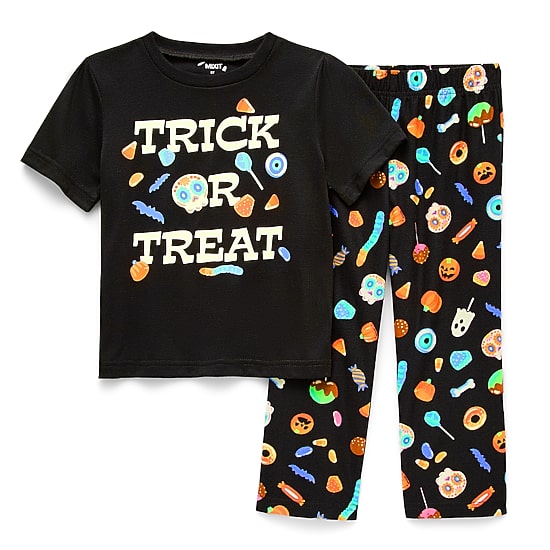 Mixit Toddler Unisex Crew Neck Short Sleeve 2-pc. Pajama Set