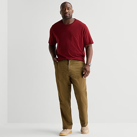 Lee® Big and Tall Men's Extreme Comfort Straight Fit Pants - JCPenney