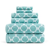 Liz Claiborne Signature Lattice Plush Bath Towel