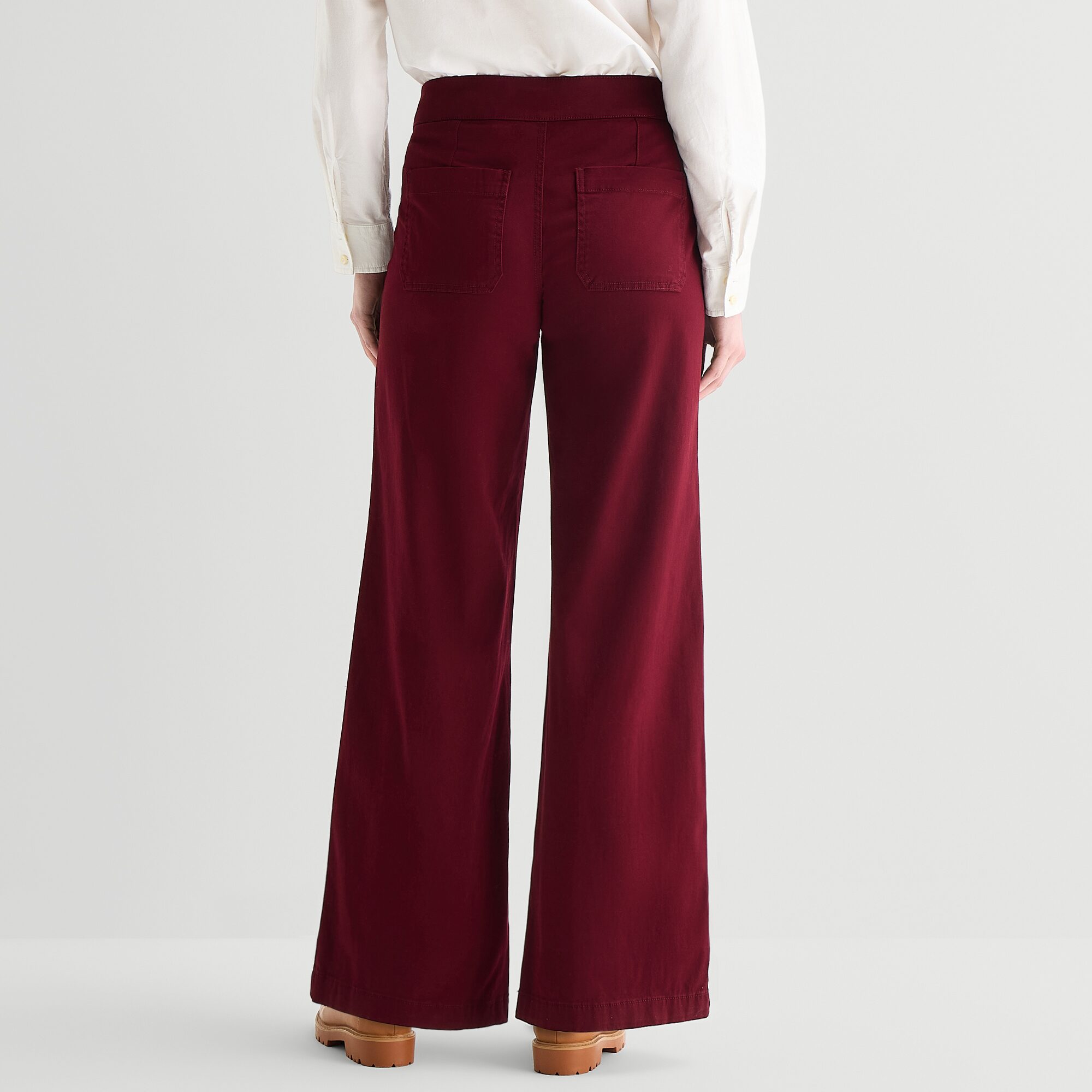 St. John's Bay Womens Wide Leg Trouser