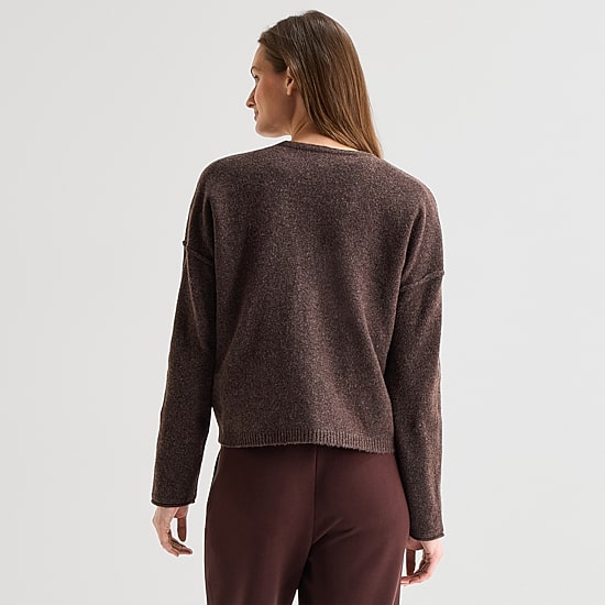 Stylus Womens Long Sleeve Button Cardigan