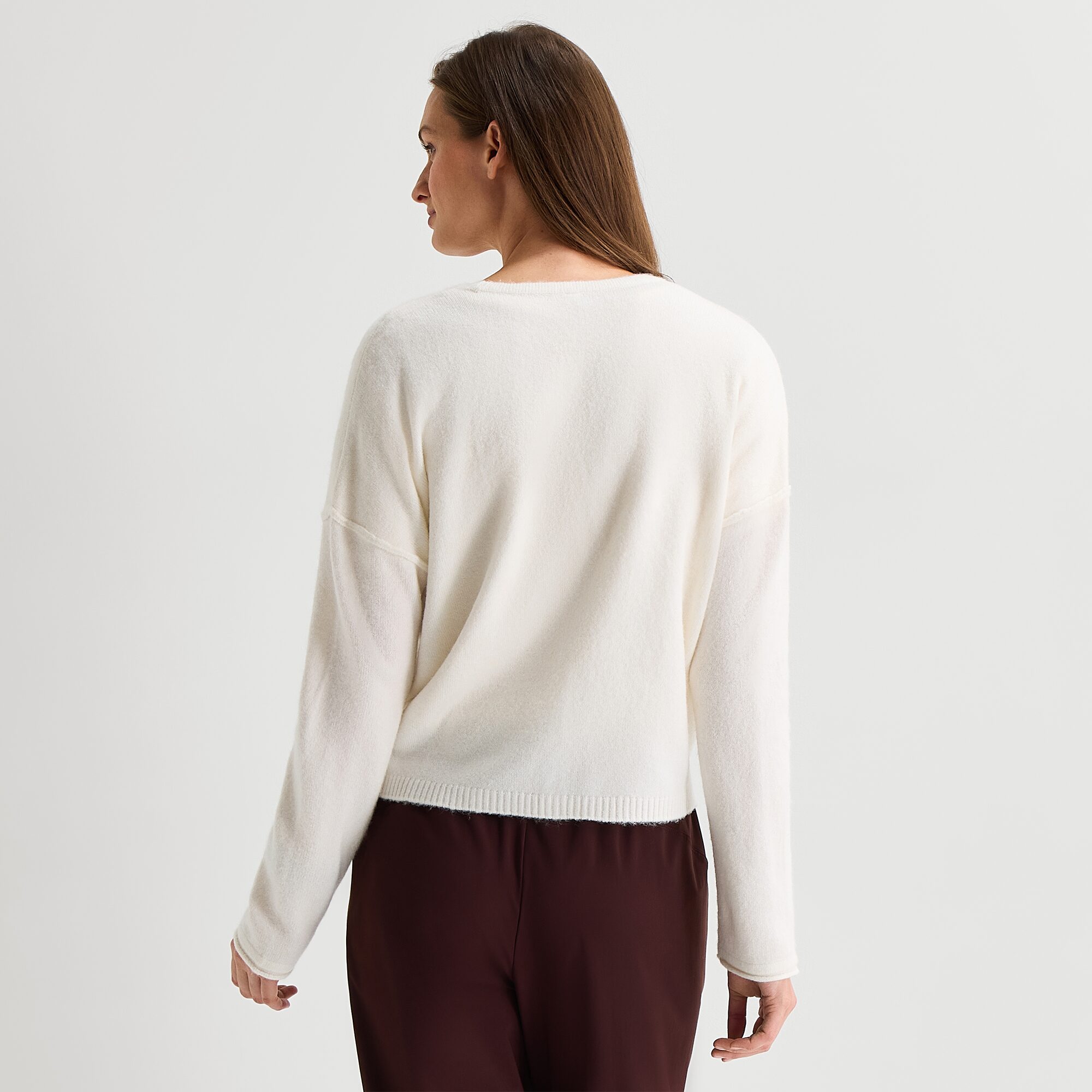 Stylus Womens Long Sleeve Button Cardigan