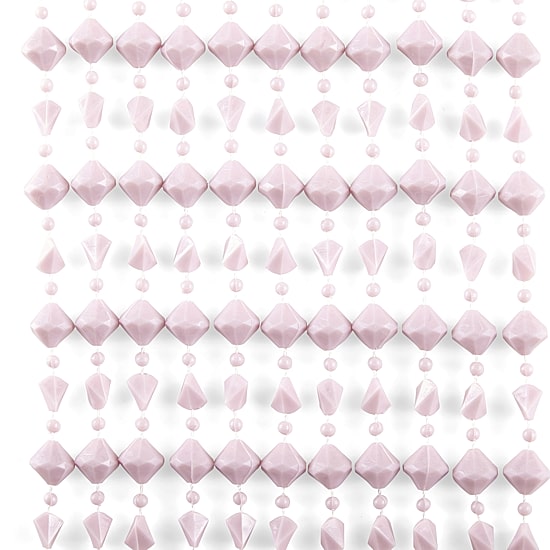 Regal Home Adriana Bead Rod Pocket Light-Filtering Single Curtain Panel