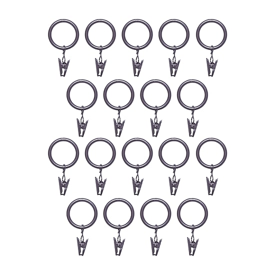 Kenney 3/4" 14-pc. Curtain Rings