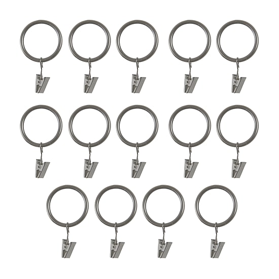 Kenney 1.25" 14-pc. Curtain Rings