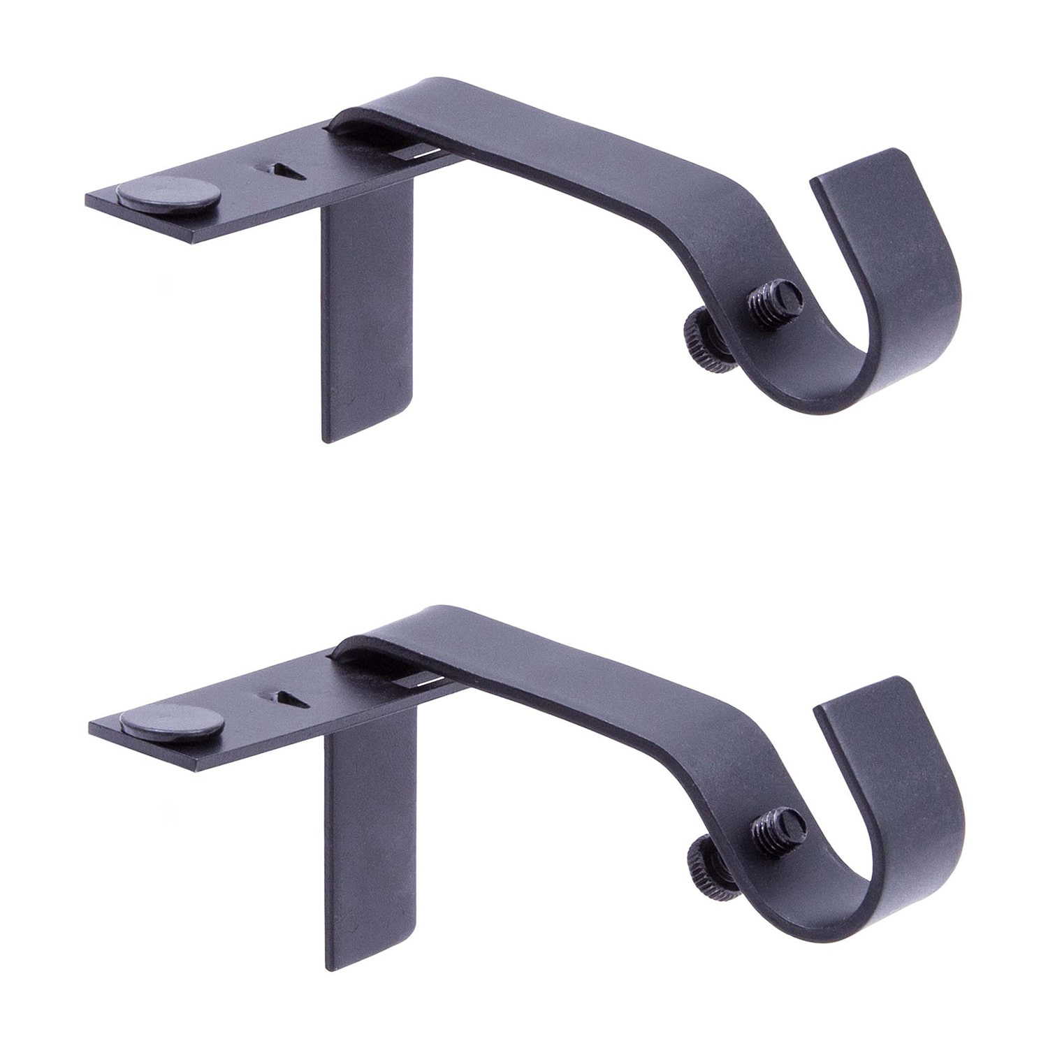 Kenney 5/8" Fast Fit No Measure 2-pc. Curtain Rod Brackets
