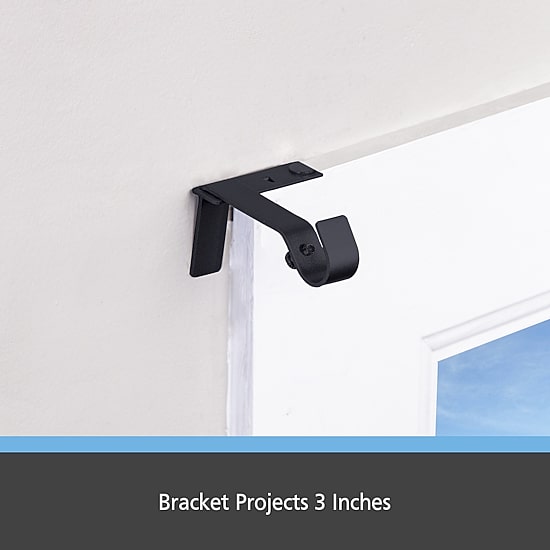 Kenney 5/8" Fast Fit No Measure 2-pc. Curtain Rod Brackets