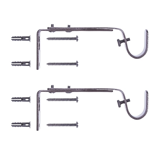 Kenney 3/4" Adjustable 2-pc. Curtain Rod Brackets