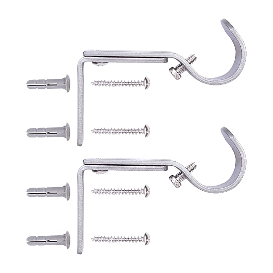 Kenney 1" Adjustable 2-pc. Curtain Rod Brackets
