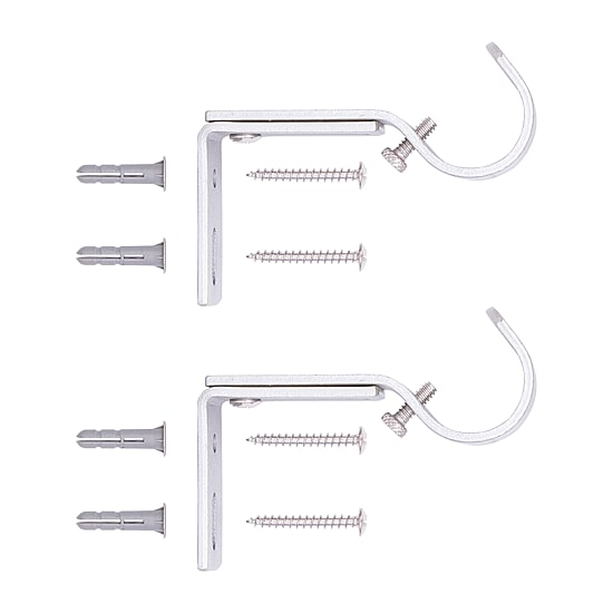 Kenney 1" Adjustable 2-pc. Curtain Rod Brackets