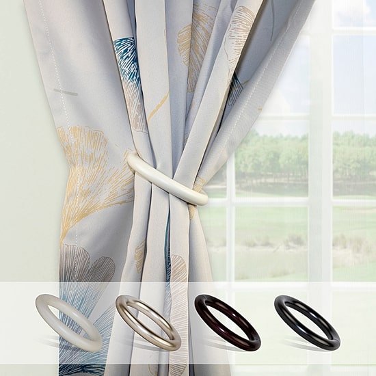Rod Desyne Magnetic Hoop Pair 2-pc. Curtain Holdback