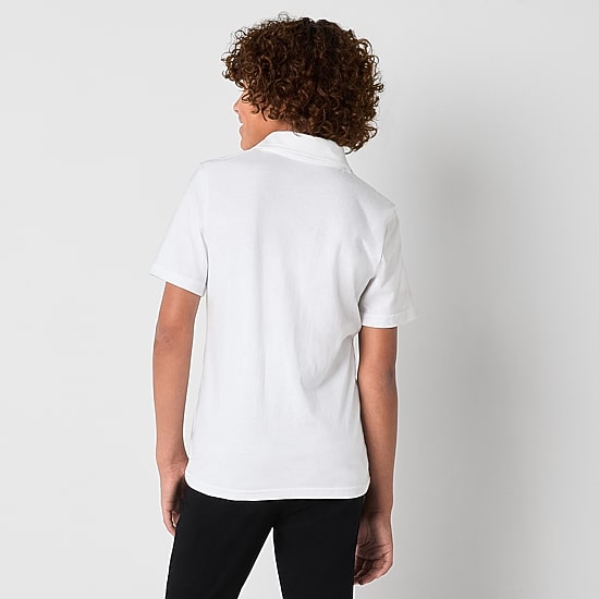 Thereabouts Little & Big Kid Boys Short Sleeve Regular Fit Polo Shirt