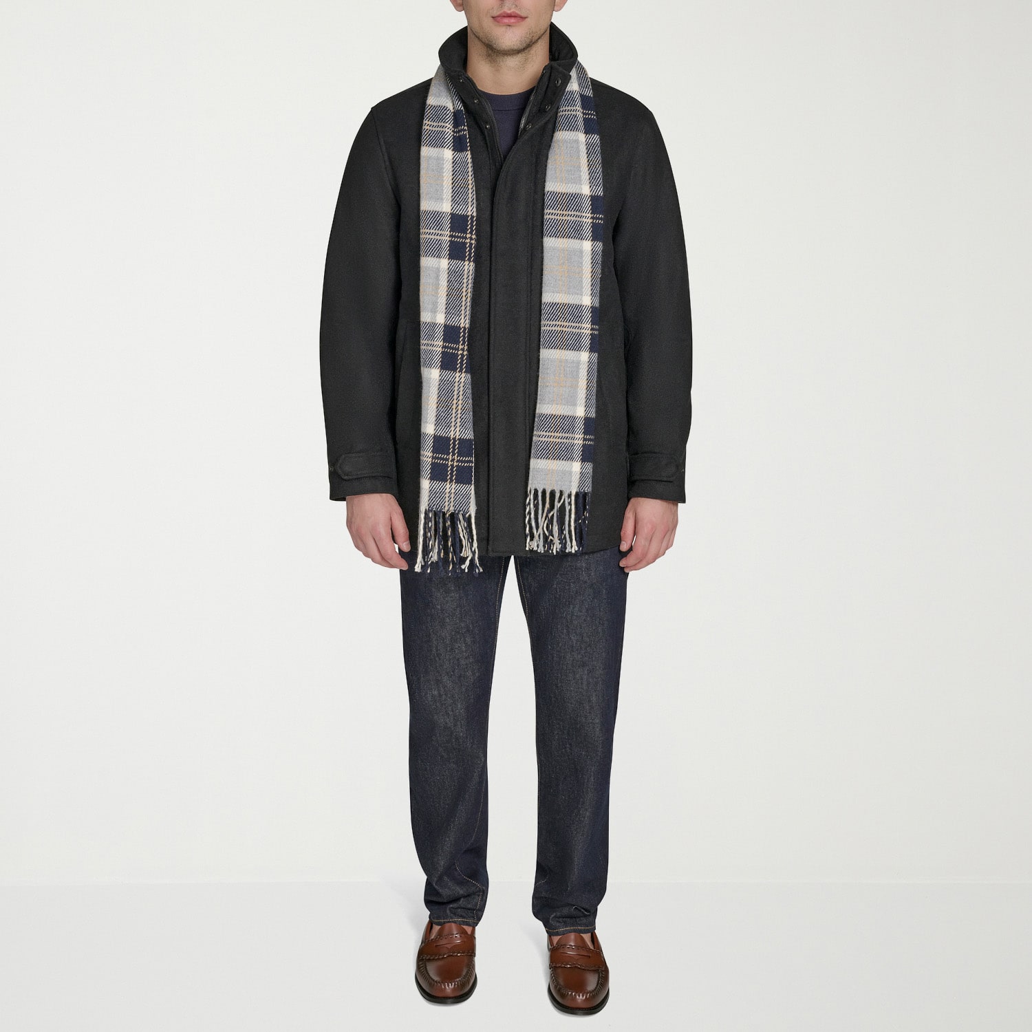 Dockers Mens Midweight Overcoat