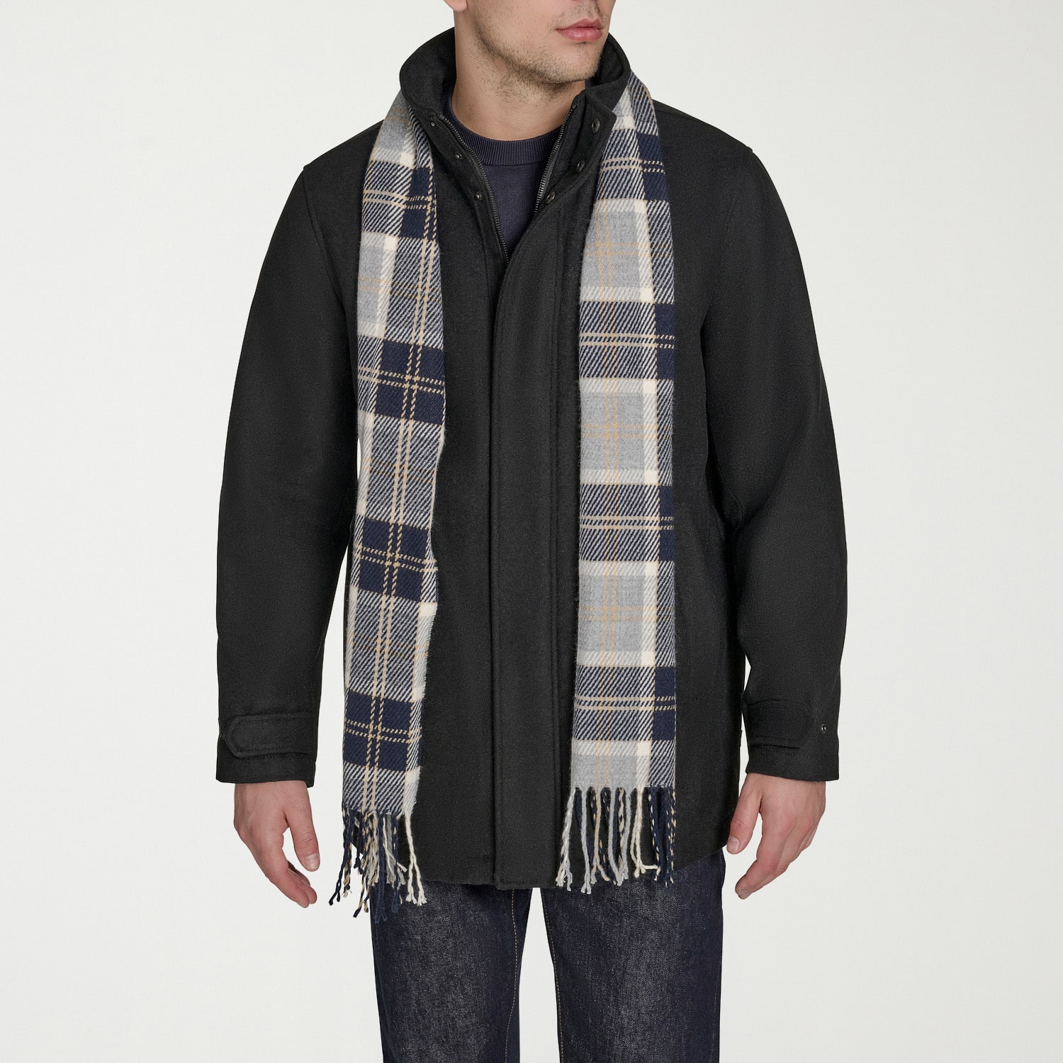 Dockers Mens Midweight Overcoat