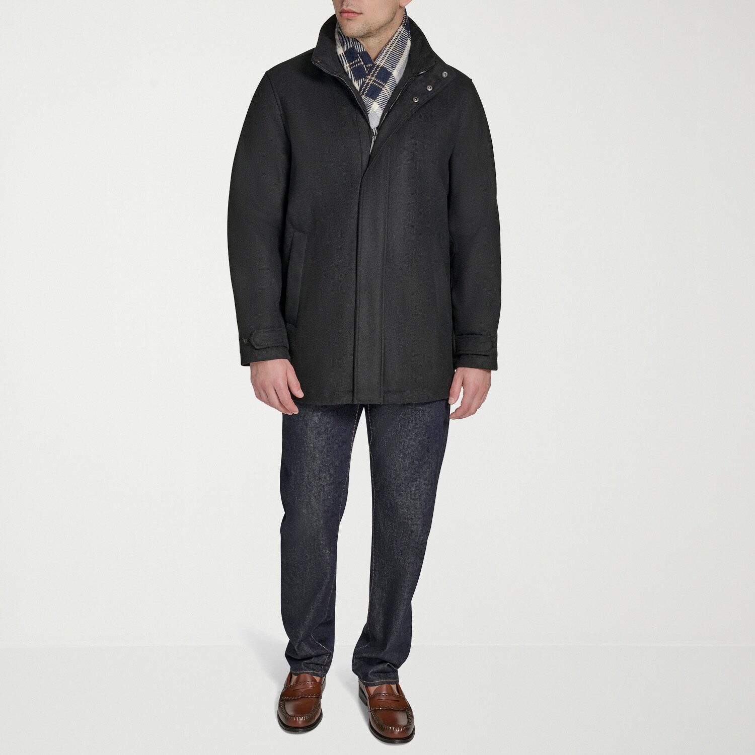 Dockers Mens Midweight Overcoat